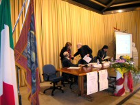 La cerimonia della premiazione