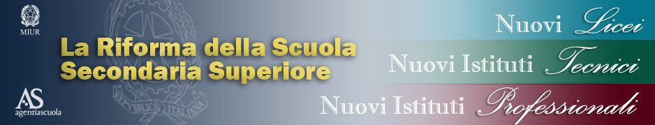 Riforma della scuola secondaria superiore